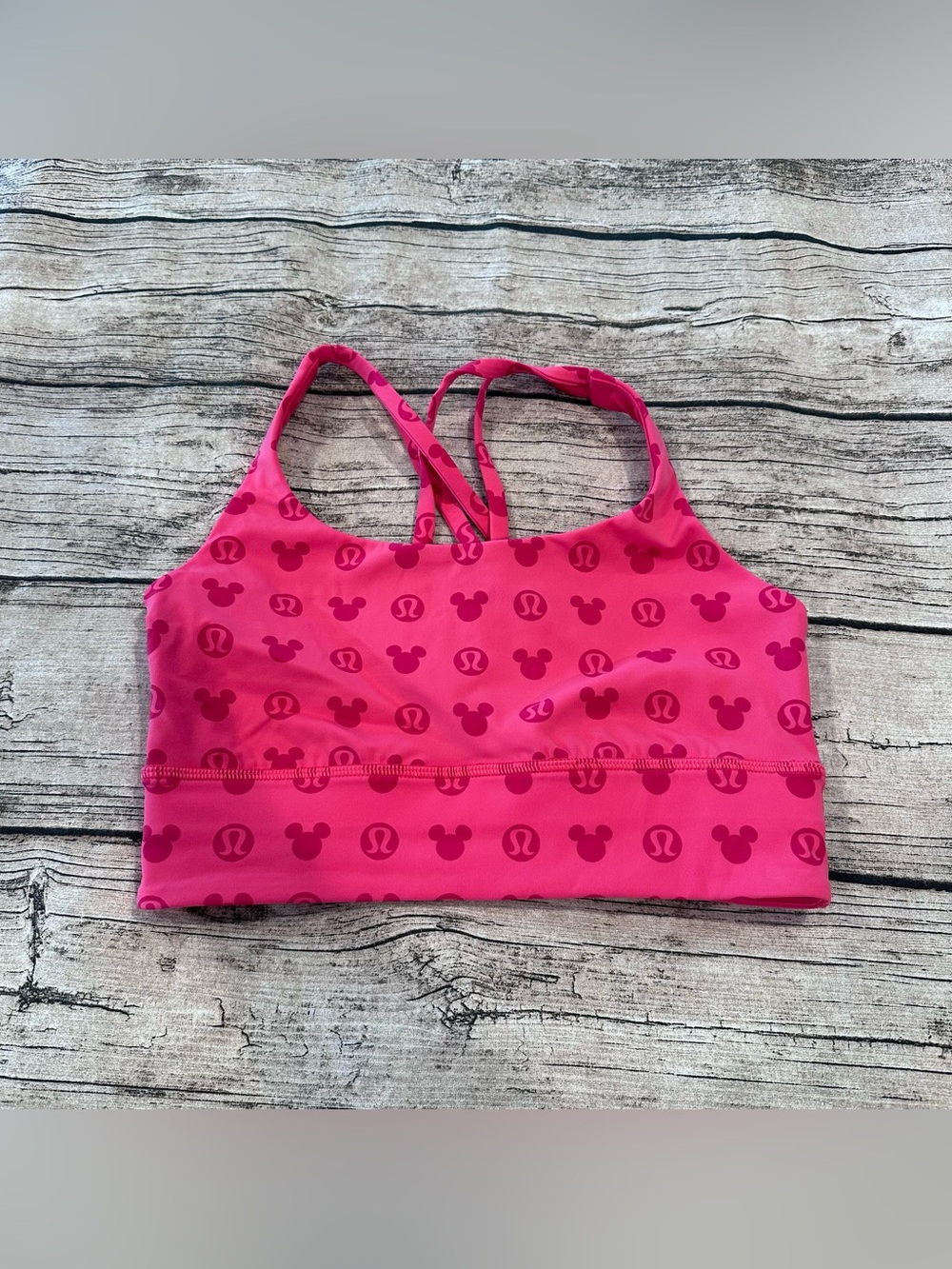 Disney x Lululemon *Energy Longline Bra Medium Support, B–D Cups Size 6